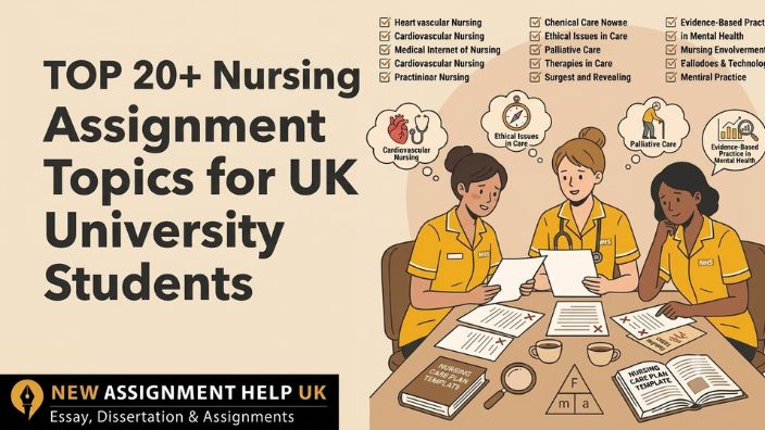 UK Nursing Students Discussing Assignment Topics and Nursing Care Plans